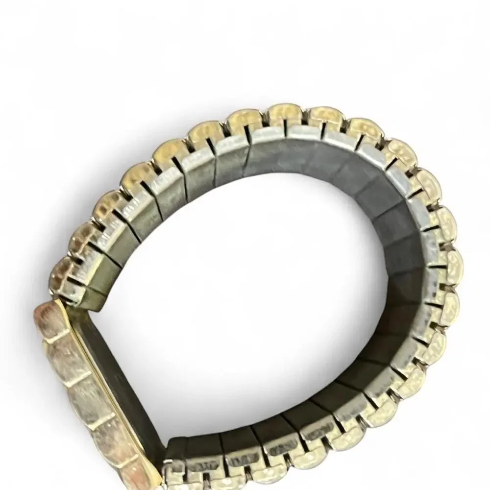 Gold tone vintage watch with